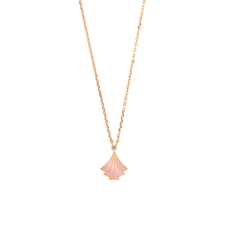 Bloom Necklace - Blush Pink