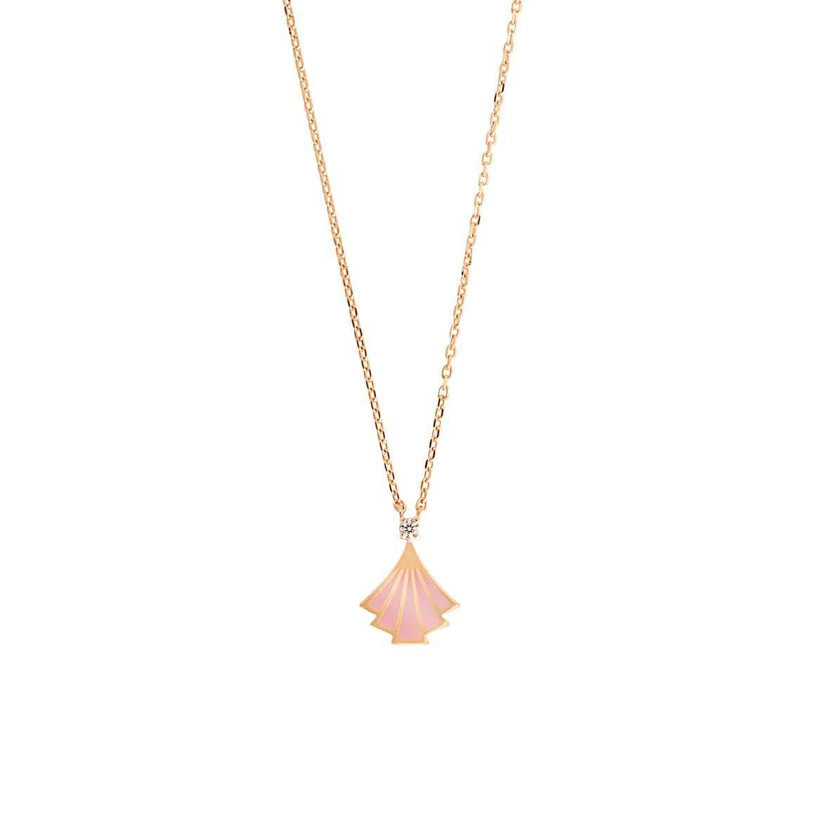 Bloom Necklace - Rose Pink